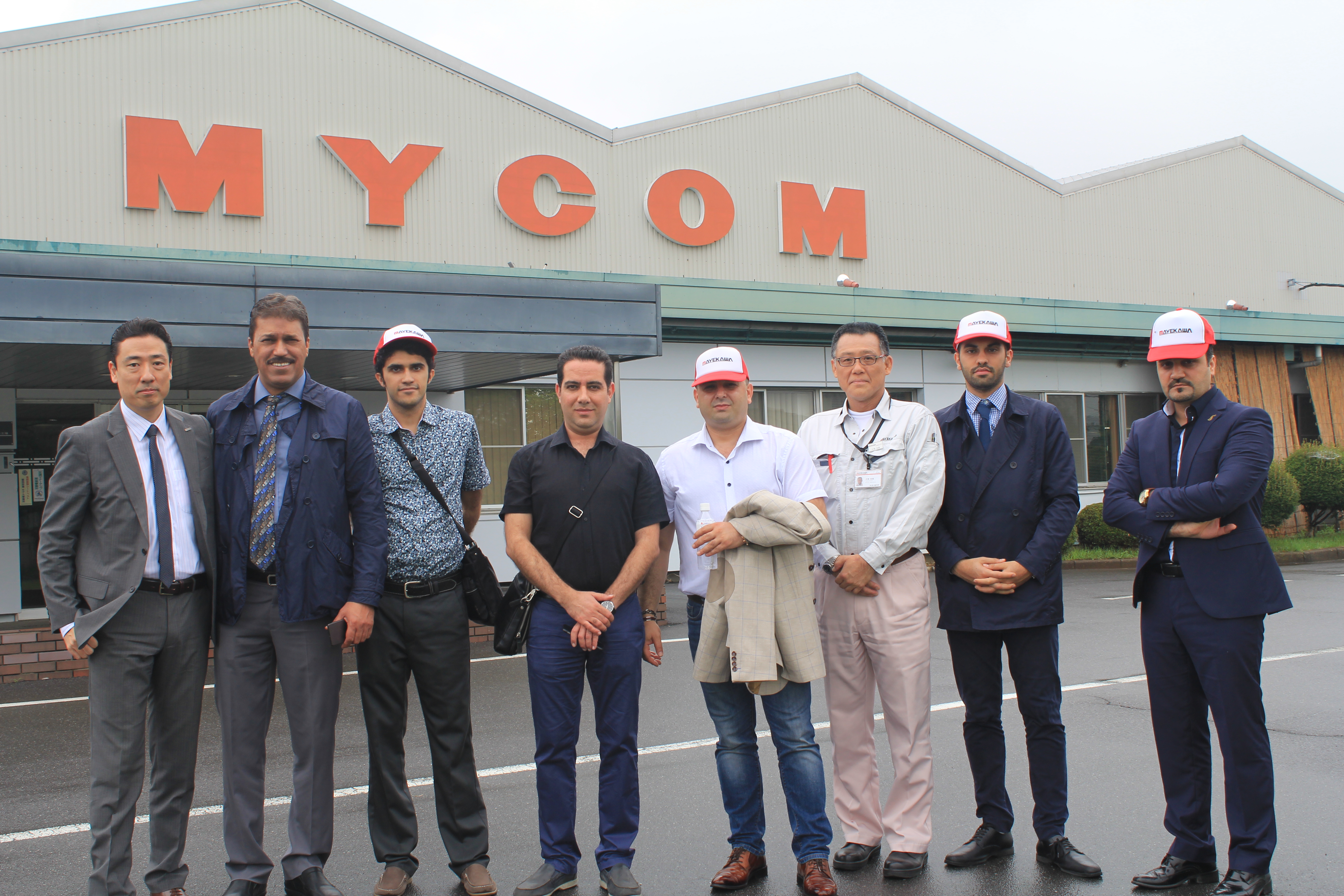 بازدید مدیرعامل و هیئت مدیره شرکت جندی شاپور از شرکت MYCOM ژاپن